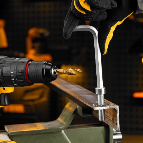 Сверло-метчик М12 х 1,25 мм, Р6М5// Denzel фото 11