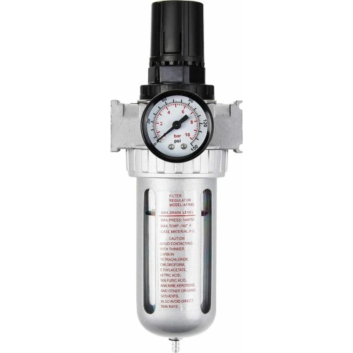 Фильтр-влагоотделитель с регулятором давления 1/4" ARMA  AFR802