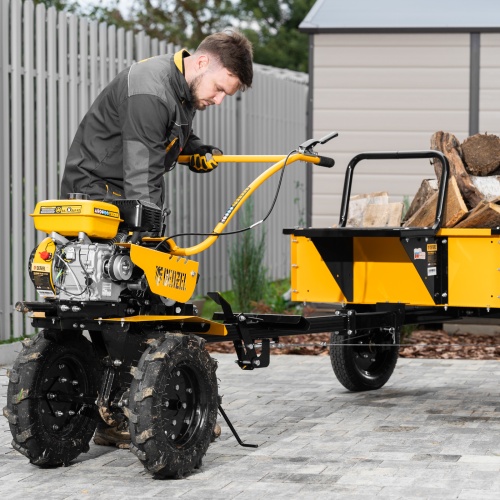 Мотоблок DPT-370S, 7 л.с., ремен.сцеп, фрез 3х4, ШОМ, передачи 3В/1Н Denzel фото 33