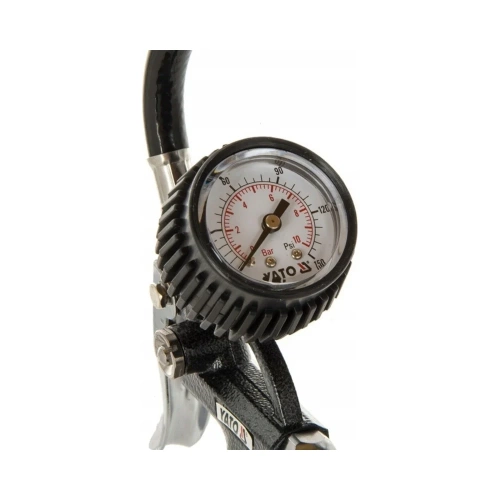 Пистолет для накачивания колес с манометром YATO YT-23701 фото 4