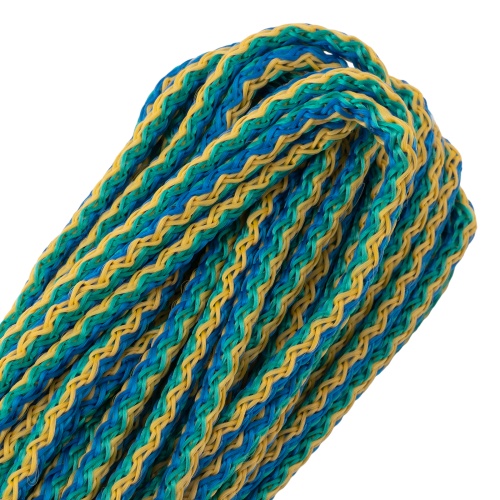 Шнур вязаный полипропиленовый с серд."Радуга", 4 мм, L 20 м, Сибртех фото 3 Шнур вязаный полипропиленовый с серд."Радуга", 4 мм, L 20 м, Сибртех фото 3