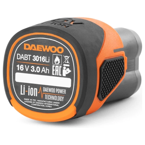 Аккумуляторная батарея DAEWOO 16 В, 3 Ач, Li-ion DABT 3016Li фото 3