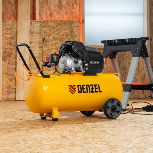Компрессор воздушный DKV2200/100, Х-PRO 2.2 кВт, 400 л/мин, 100л Denzel фото 23 Компрессор воздушный DKV2200/100, Х-PRO 2.2 кВт, 400 л/мин, 100л Denzel фото 23
