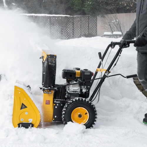 Бензиновая снегоуборочная машина SB 560, 212 cc, ручной старт Denzel фото 30