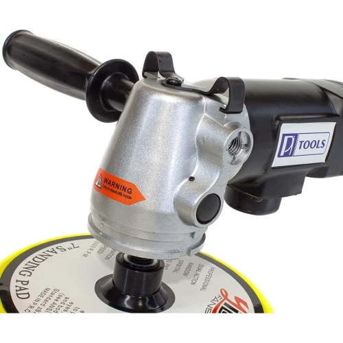 Пневматическая полировальная машина PI TOOLS PJD-150, черная, 150мм, 3000об/мин, резьба М14, Арт. 4461 4478 фото 4