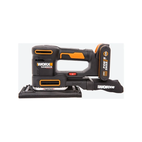 Аккумуляторная виброшлифмашина WORX WX820 фото 4 Аккумуляторная виброшлифмашина WORX WX820 фото 4