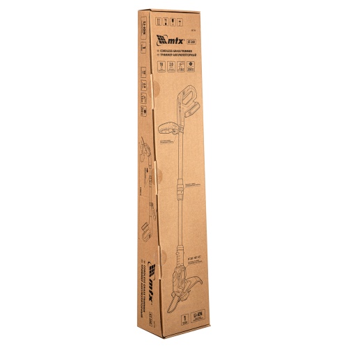 Триммер аккумуляторный GT-260, Li-Ion, 18 В, 1 акк. MTX фото 17