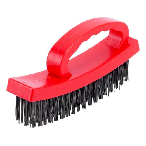 Щетка зачистная четырехрядная, плоская, пластиковая с рукояткой Matrix фото 2