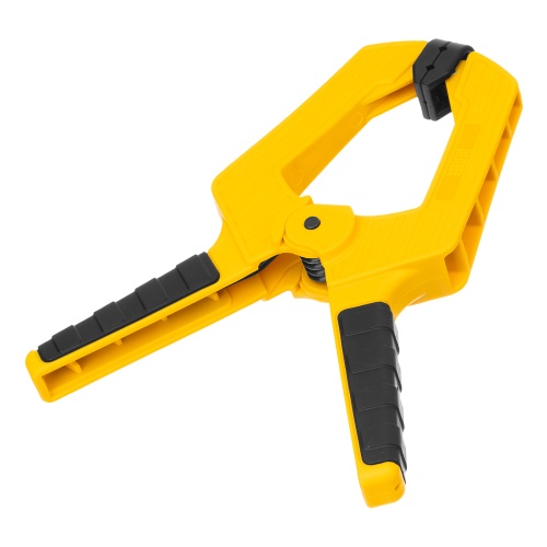 Струбцина клещеобразная, усиленная 100 х 80 мм, двухкомпонентные рукоятки Denzel фото 2