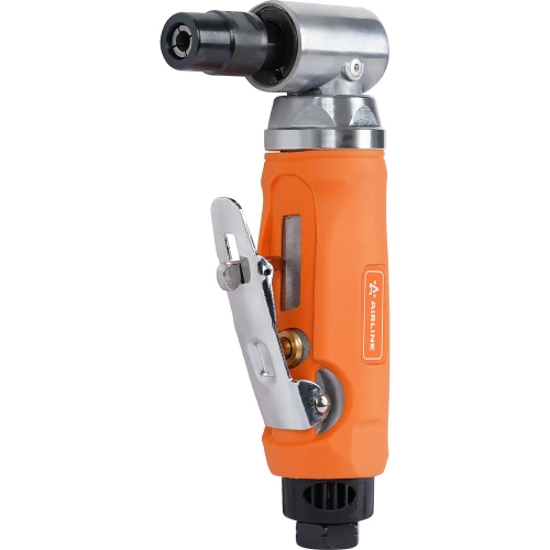 Машинка шлифовальная пневматическая AIRLINE 165мм, 20000об/мин угловая с оснасткой 23пр. кейс ATBR038 фото 4 Машинка шлифовальная пневматическая AIRLINE 165мм, 20000об/мин угловая с оснасткой 23пр. кейс ATBR038 фото 4