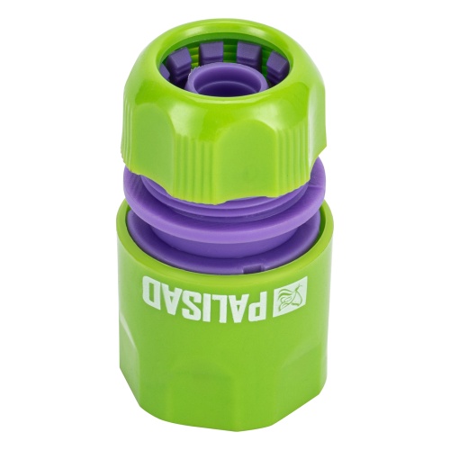 Соединитель пластмассовый, быстросъемный для шланга 1/2 Palisad фото 2 Соединитель пластмассовый, быстросъемный для шланга 1/2 Palisad фото 2