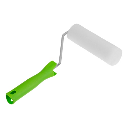 Валик "Поролон" с ручкой и 2 шубки 140 мм, D 42 мм, D ручки 6 мм Сибртех фото 3