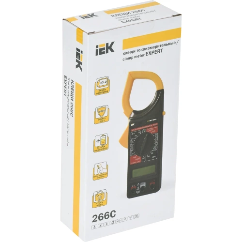 Токоизмерительные клещи IEK Expert 266C TCM-1C-266 278507 фото 5 Токоизмерительные клещи IEK Expert 266C TCM-1C-266 278507 фото 5
