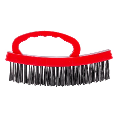 Щетка зачистная четырехрядная, плоская, пластиковая с рукояткой Matrix фото 4