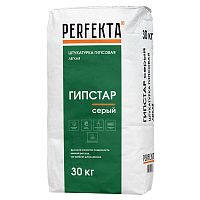 Штукатурка гипсовая Perfekta Гипстар серая 30 кг