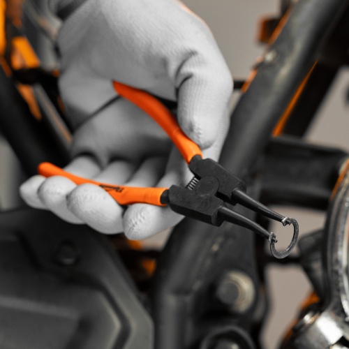 Съемник, 150 мм, для внешних стопорных колец, прямой (разжим) Sparta фото 9 Съемник, 150 мм, для внешних стопорных колец, прямой (разжим) Sparta фото 9