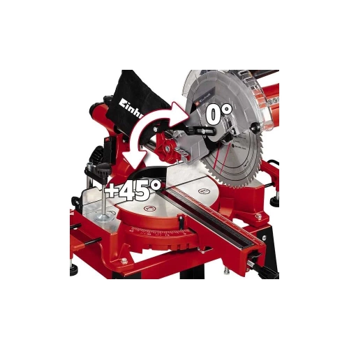 Торцовочная пила Einhell tc-sm 2531/2 u, 1900 вт, 254x30 мм, пропил 310x70 мм, со станиной 4300805 фото 5 Торцовочная пила Einhell tc-sm 2531/2 u, 1900 вт, 254x30 мм, пропил 310x70 мм, со станиной 4300805 фото 5