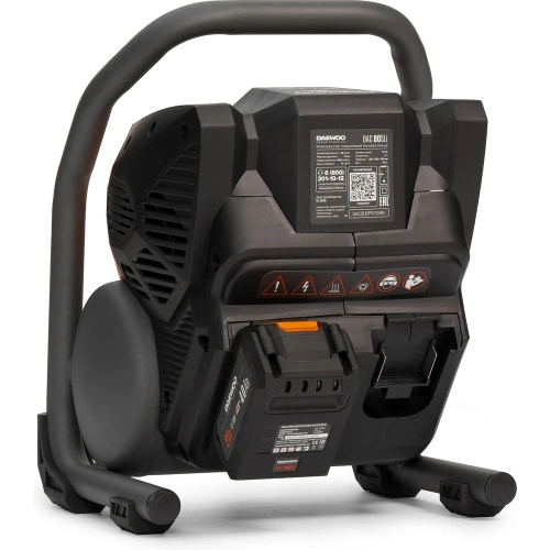 Компрессор аккумуляторный безмасляный DAEWOO DAC 80S Li SET фото 7