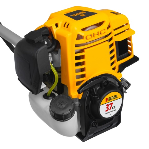 Триммер бензиновый DTL-37-4T, 4-тактный, 37 см3, неразъемная штанга, состоит из 2 частей Denzel фото 7