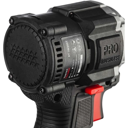 Ударный аккумуляторный гайковерт RUNTEC TECHNIC 1/2, 20 В, 2x4 Ач, 300 Нм RT-IW300T фото 7