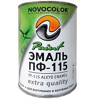 Эмаль Novocolor ПФ-115 ГОСТ-76 база С глянцевая 0,7 л