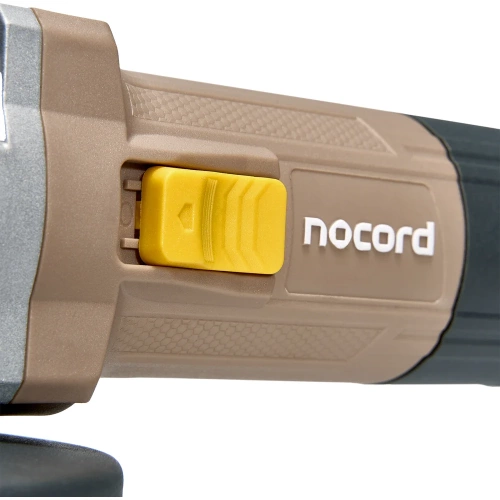 Угловая шлифмашина Nocord 900 Вт, диск 125 мм, быстросъёмный кожух, поддержка и регулировка оборотов, плавный пуск, пылезащита NCG-900.125.CP 900194.NCG-900.125.CP-2 фото 9