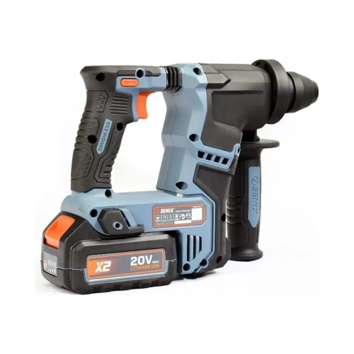 Перфоратор SENIX SDS-plus , серии X2 20В , 1.2Дж, 17 мм, без АКБ и ЗУ PDRX2-M2-EU-0 фото 9