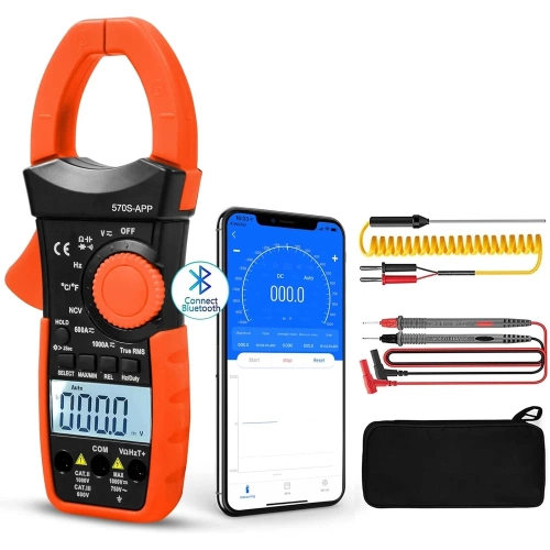 Токовые клещи HoldPeak HP-570S-APP Токовые клещи HoldPeak HP-570S-APP