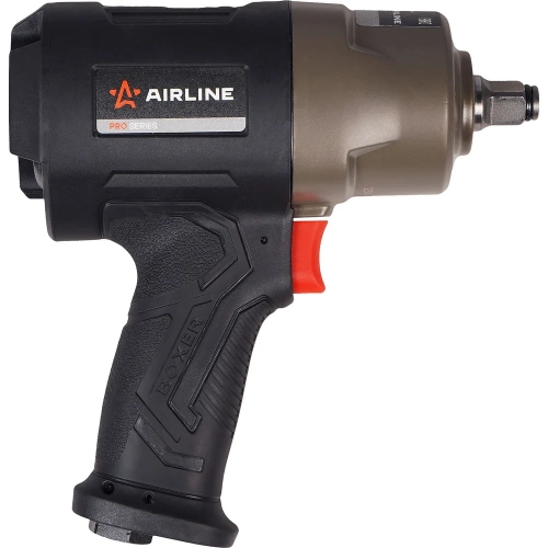 Гайковерт пневматический ударный композитный Airline 1/2"DR 1680Нм PRO ATAZ113 фото 6