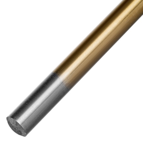 Сверло спиральное по металлу 9 x 300 мм, HSS, нитридтитановое покрытие Matrix фото 4