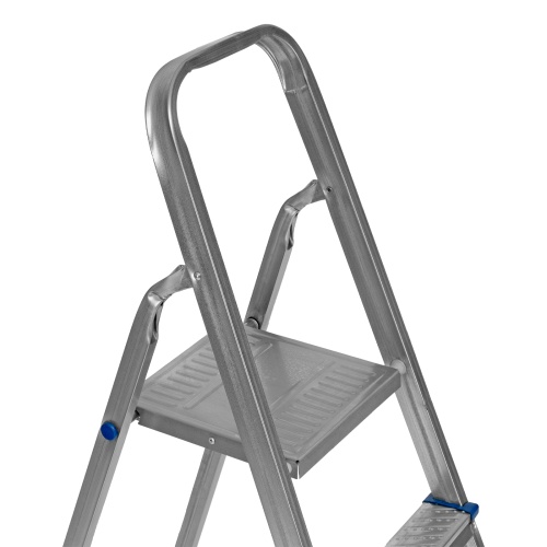 Стремянка, 6 ступеней, стальная, оцинкованная Сибртех фото 7