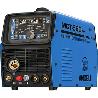Инверторный сварочный аппарат ANDELI Многофункциональный MCT-520 PRO MIG TIG MMA ADL20-606