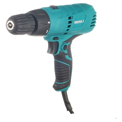 Дрель-шуруповерт сетевой MINLI 10 мм, 500 Вт 51226 фото 4