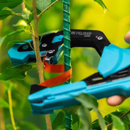 Тапенер садовый для подвязки растений, скобы 10 000 шт., лента 30 м, LUXE Palisad фото 20