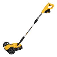Портативная аккумуляторная газонокосилка CLM-22, Li-ion, 20В, 220 мм // Denzel