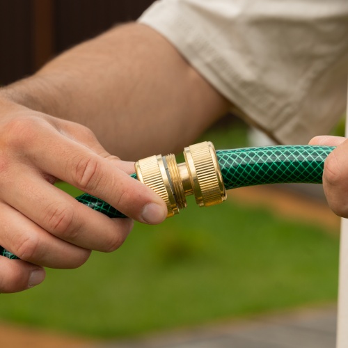 Муфта ремонтная для шланга, 3/4, латунная Palisad фото 8
