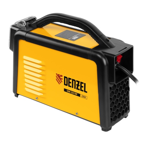 Аппарат инвертор. дуговой сварки SDM-220 Top, 220 А, ПВ 60% кейс Denzel фото 2