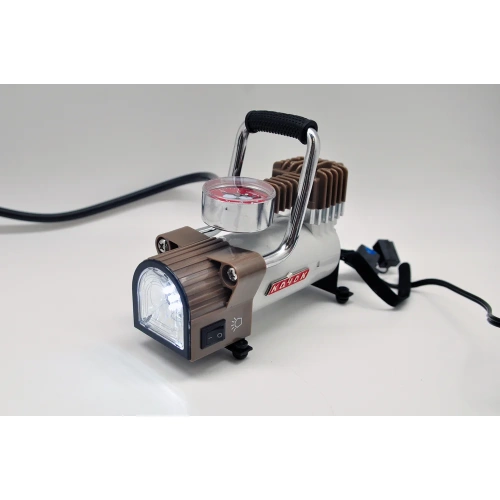 Автомобильный портативный компрессор Качок К50 LED фото 3