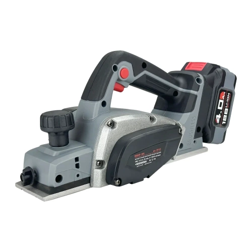 Аккумуляторный бесщеточный рубанок Profipower MDKP-18V (Li-ion-1шт, 4.0Ач, З/У, в коробке) E0152 фото 3