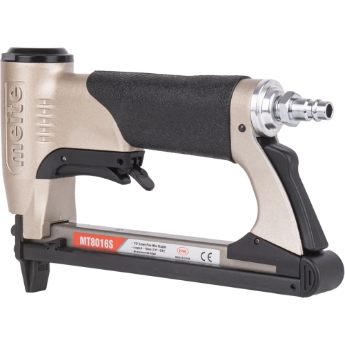 Пневмостеплер с предохранителем обивочный мебельный MEITE MT8016S для скобы 21GA, тип 80 (А) GBA33K00302 фото 6 Пневмостеплер с предохранителем обивочный мебельный MEITE MT8016S для скобы 21GA, тип 80 (А) GBA33K00302 фото 6
