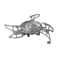 Туристическая складная горелка со шлангом Tramp Firebird нержавеющая сталь TRG-058