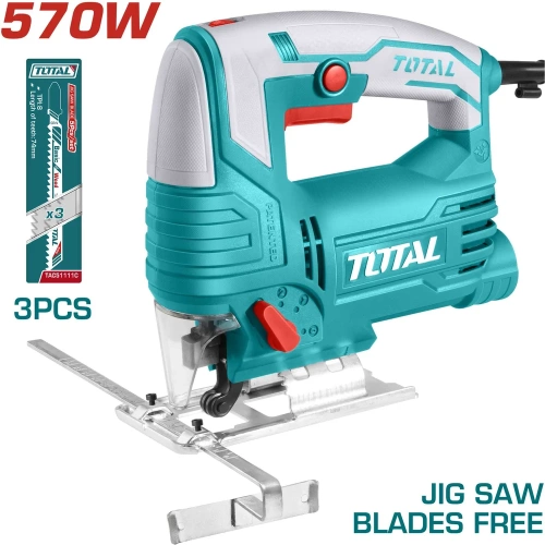 Лобзик электрический TOTAL 570 Вт TS206656 фото 3 Лобзик электрический TOTAL 570 Вт TS206656 фото 3