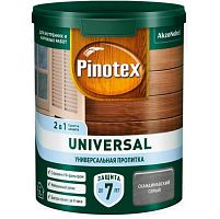 Пропитка 2 в 1 Pinotex Universal скандинавский серый 0,9 л