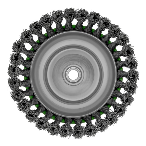 Щетка для УШМ, 150 мм, М14, "чашка", крученая проволока 0.5 мм Сибртех фото 4