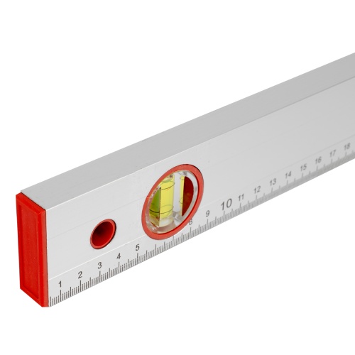 Уровень алюминиевый, 600 мм, 3 глазка, линейка Sparta фото 6