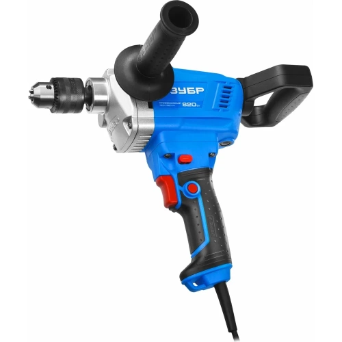 Дрель-миксер Зубр ПРОФЕССИОНАЛ ЗДМ-820 РМ фото 4