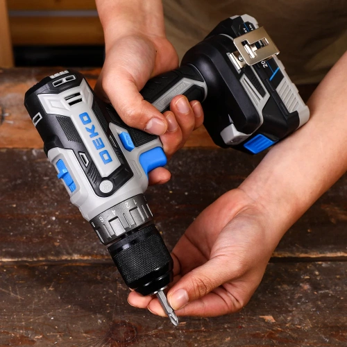 Аккумуляторная дрель-шуруповерт DEKO Loner 20V, 20В, 1x3.0Ач 085-1006 фото 8