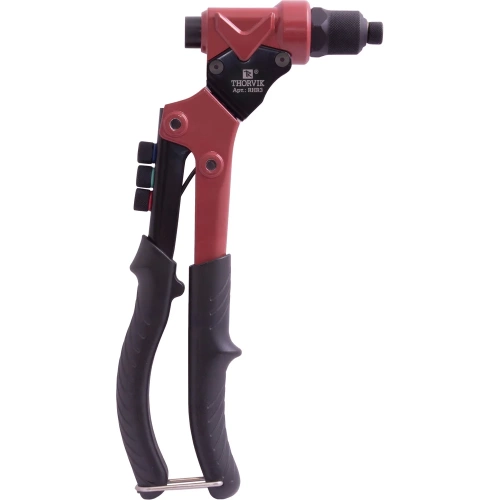 Заклепочник рычажный универсальный с поворотной головой THORVIK RHR3 для вытяжных и резьбовых заклепок 3 в 1 053827 фото 3