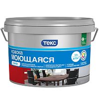 Краска моющаяся Текс Профи база D 1,8 л