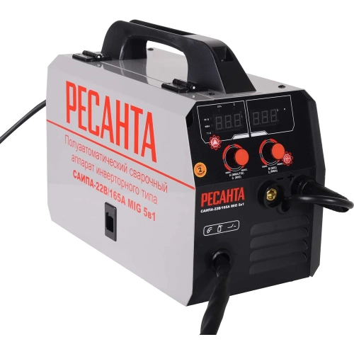 Сварочный полуавтомат Ресанта САИПА-22В/165А MIG 5в1 65/109 Сварочный полуавтомат Ресанта САИПА-22В/165А MIG 5в1 65/109